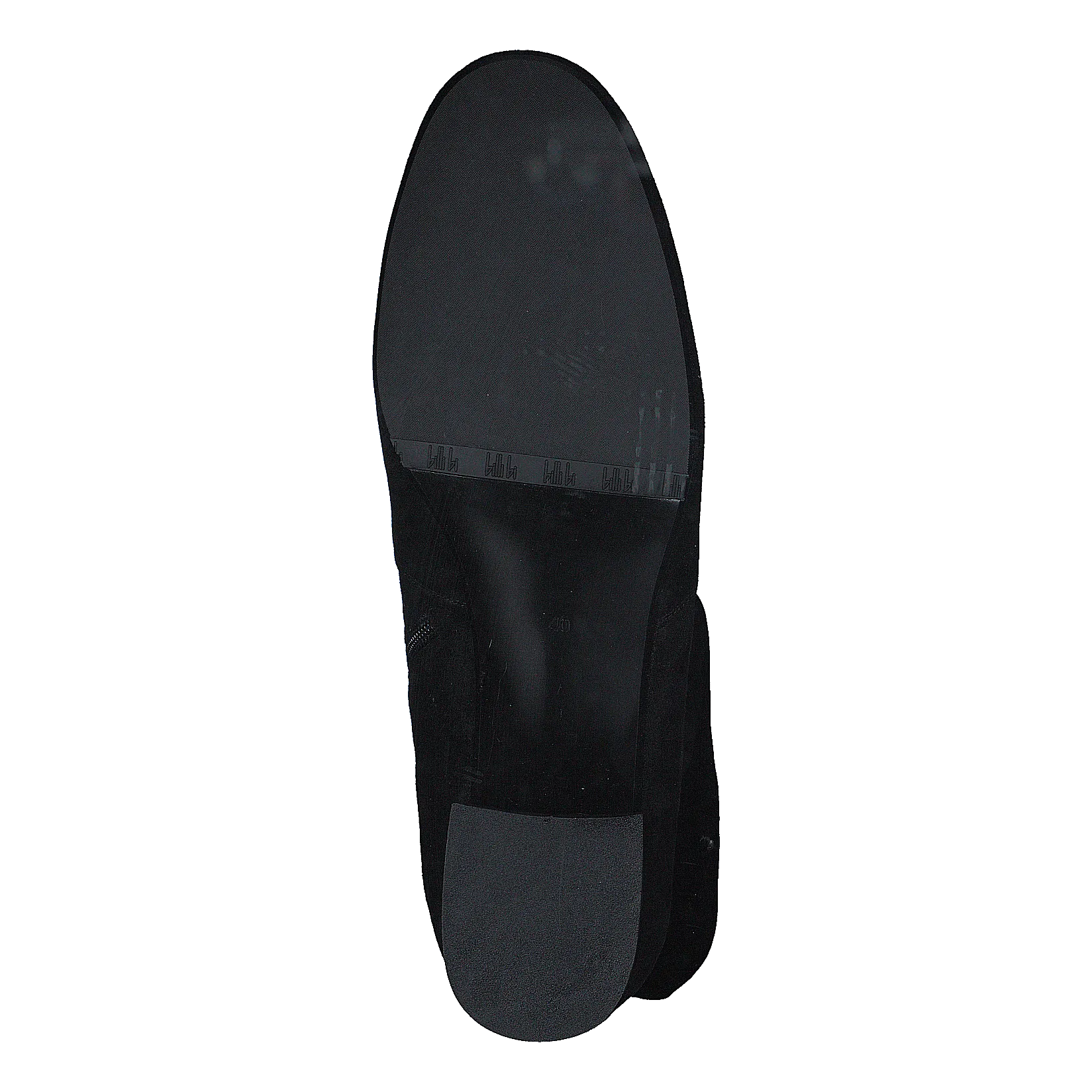 500 Black Suede Stretch Black