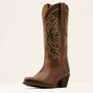 Ariat Women's Sassy Brown Heritage J-Toe Stretch Fit Western Boots