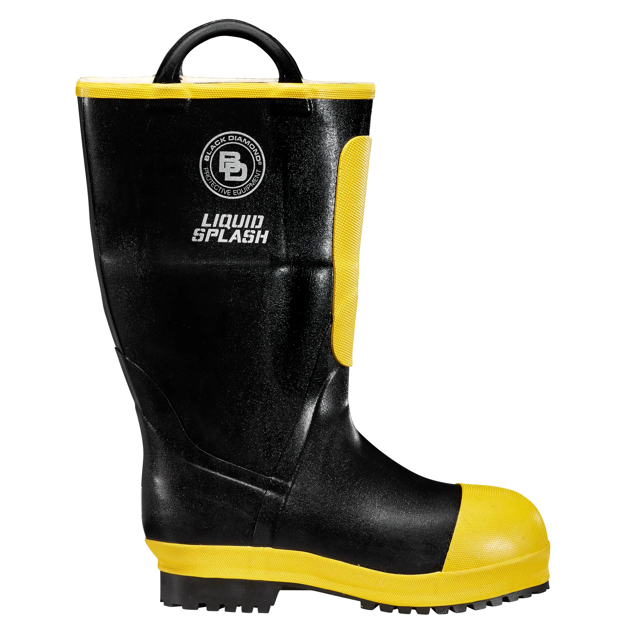 Black Diamond Rubber Firefighter Boot