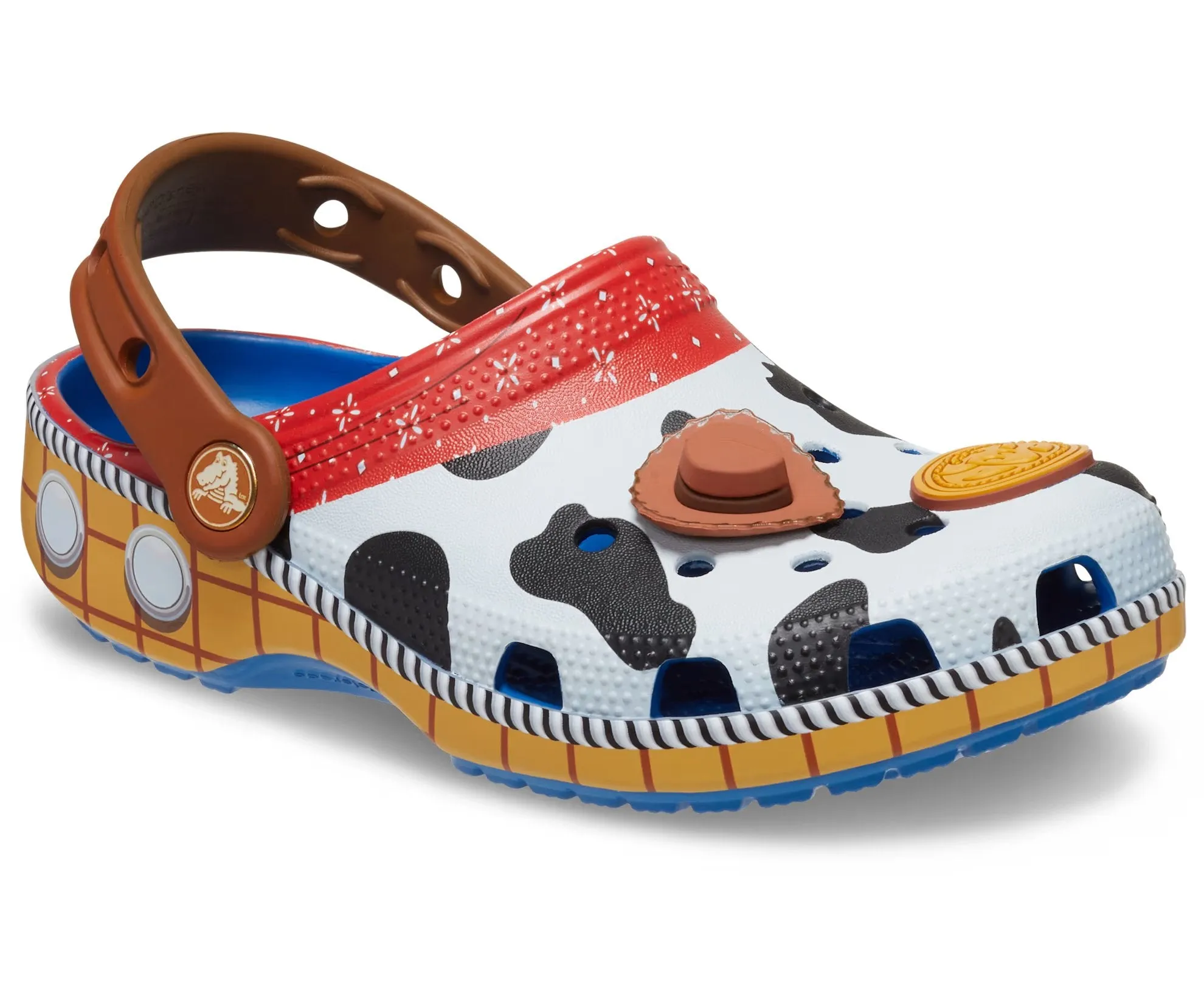 Children's clogs Crocs Classic x Toy Story 'Sheriff Woody', blue/brown