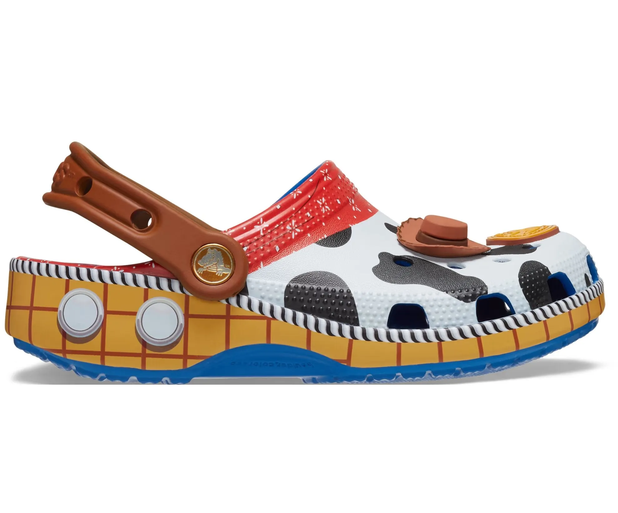 Children's clogs Crocs Classic x Toy Story 'Sheriff Woody', blue/brown