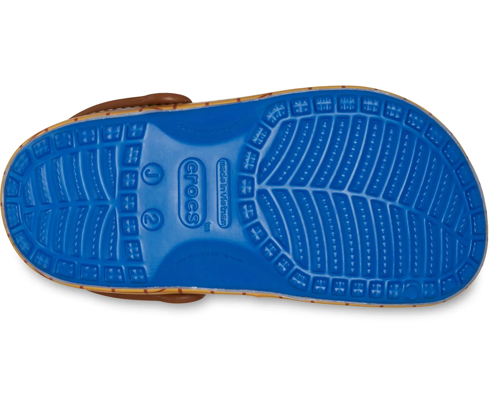 Children's clogs Crocs Classic x Toy Story 'Sheriff Woody', blue/brown