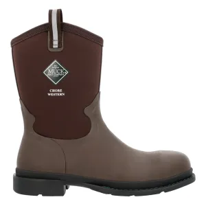 Chore Western Mid Square Toe Pull On Boots