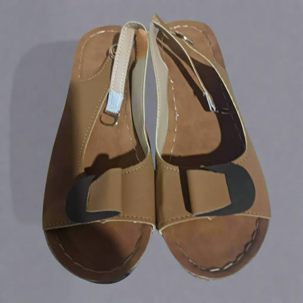Clara | Women's Retro Wedge Sandals  Stylish Comfort