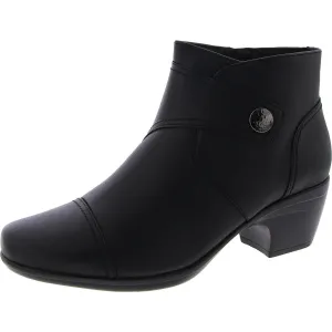 Clarks Womens Leather Comfort Ankle Boots