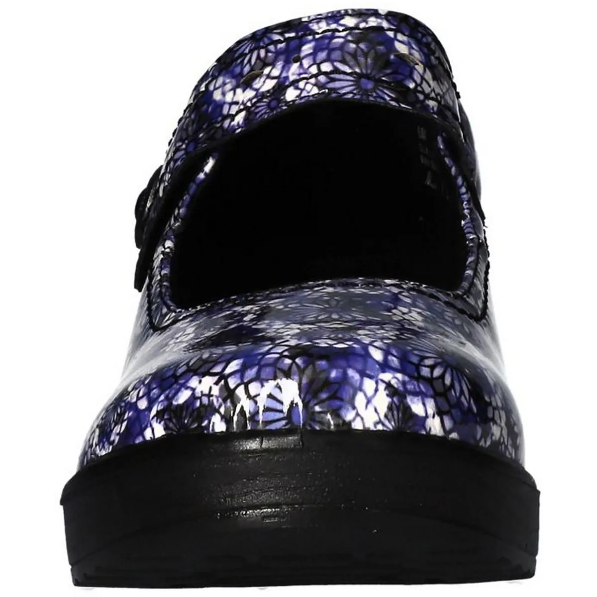 Easy Works by Easy Street Womens Patent Slip Resistant Work and Safety Shoes
