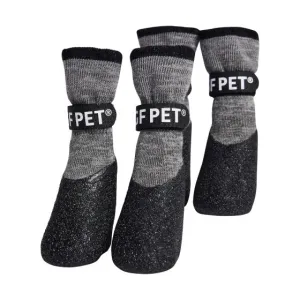 Gf Pet All Terrain Boots Black Dog