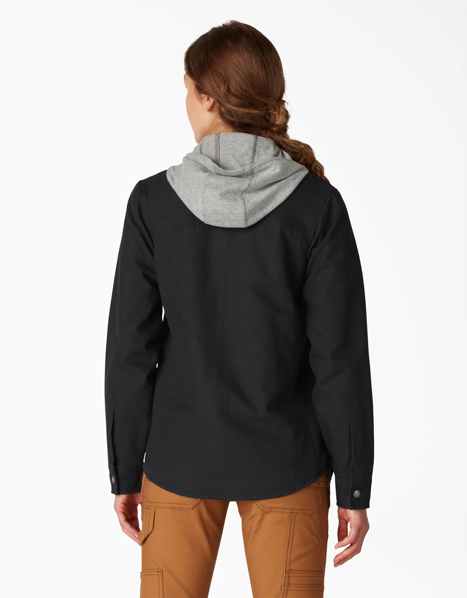 Jacket - Dickies Women’s Duck Hooded Shirt Jacket FJ077