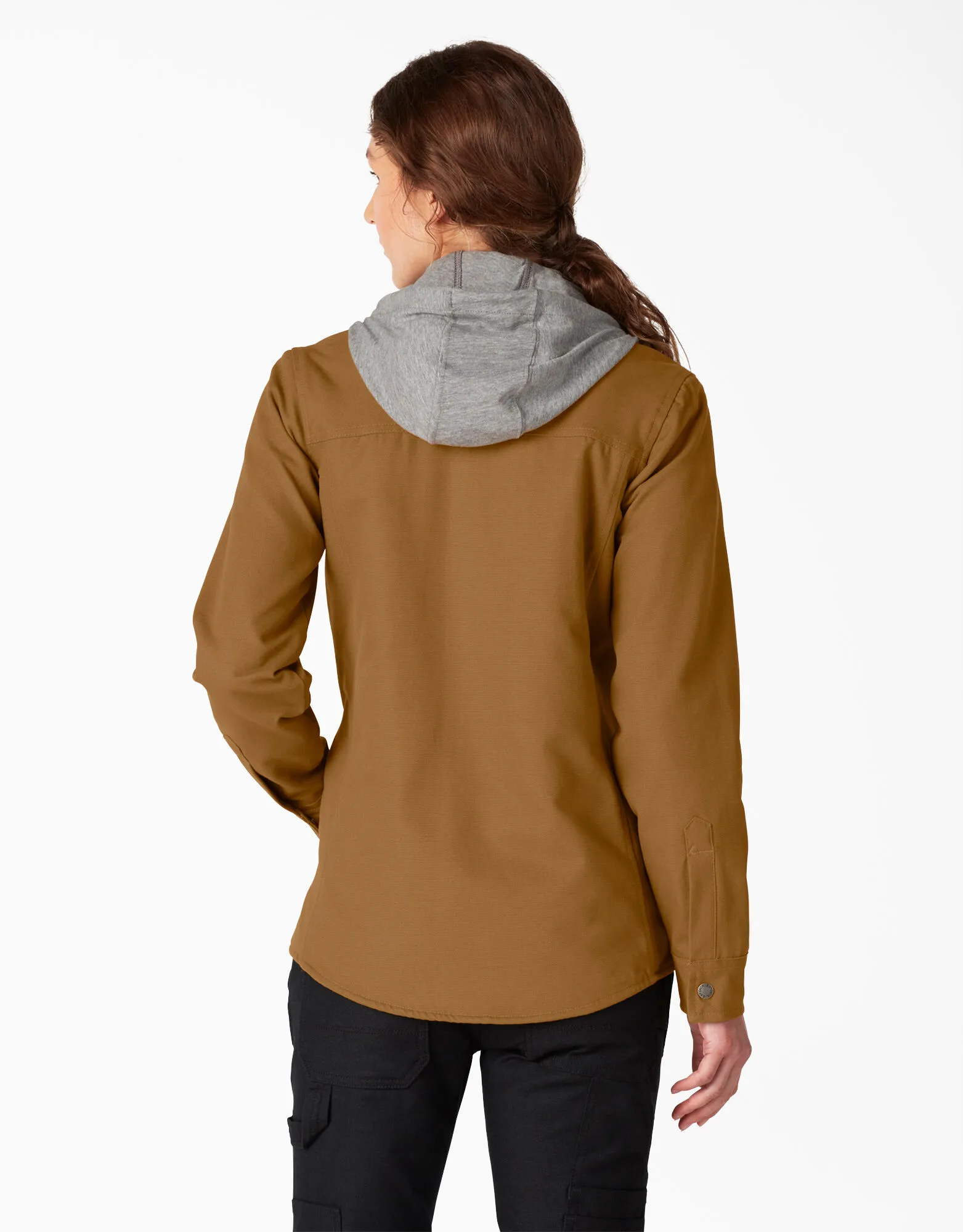 Jacket - Dickies Women’s Duck Hooded Shirt Jacket FJ077