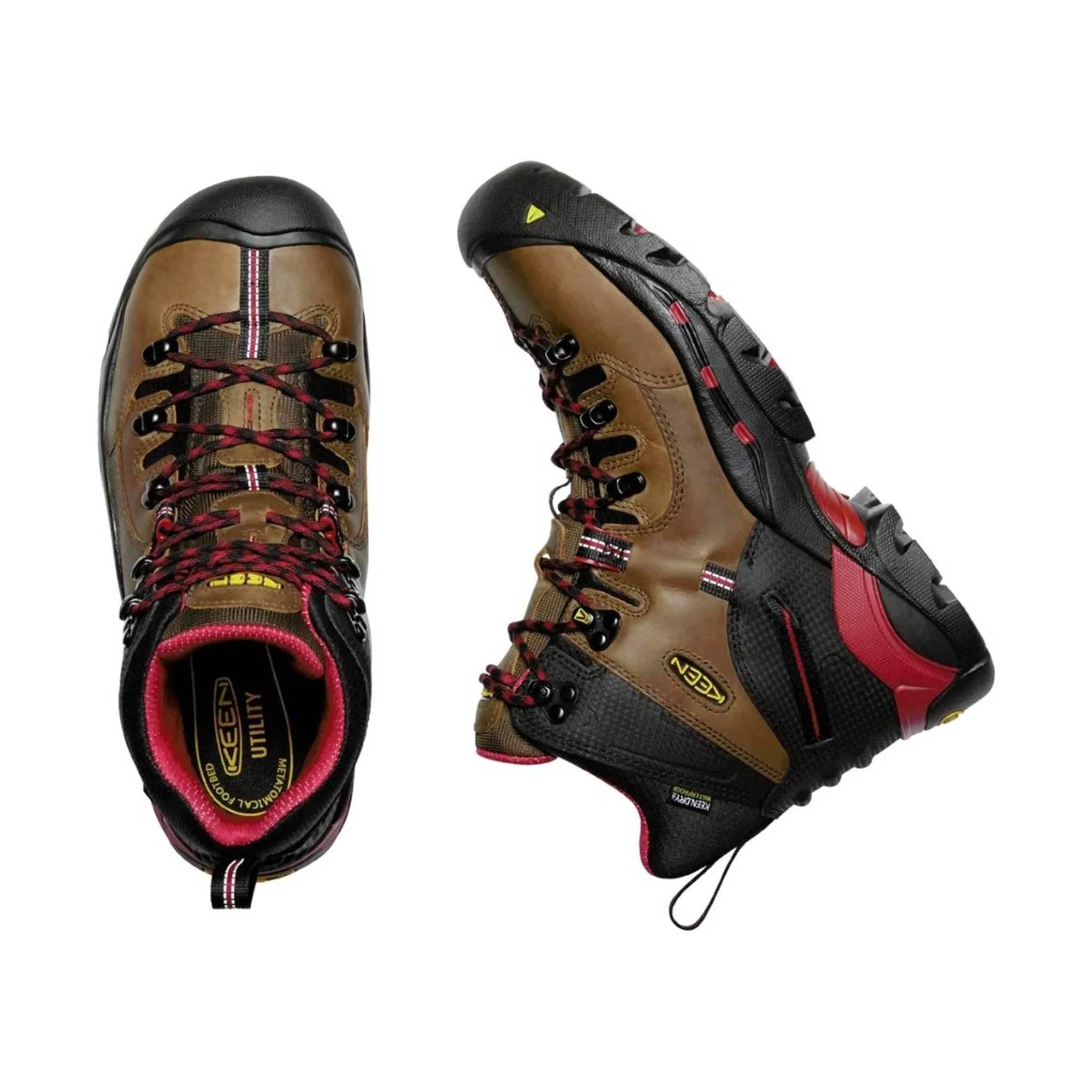 KEEN Utility Men's Pittsburgh Steel Toe Work Boot - Bison