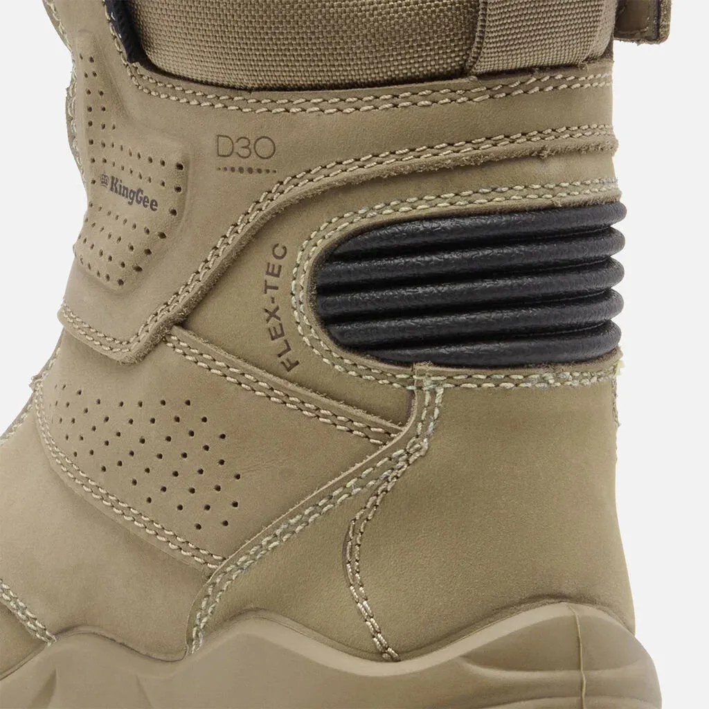 KING GEE Womens Bennu Pro 6 Work Boot - Stone (K28013)