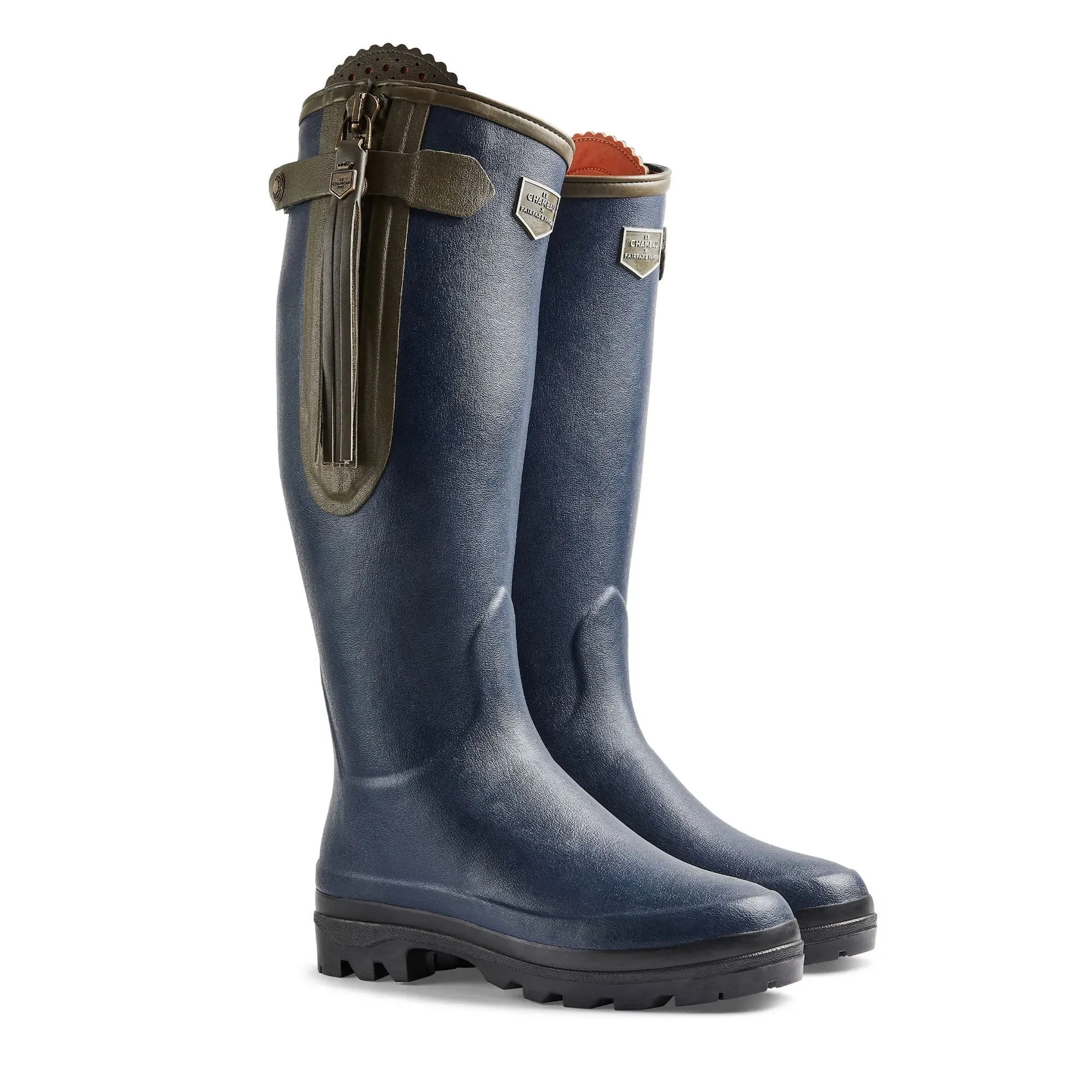 Le Chameau x Fairfax & Favor Ladies L'Alliance Neo Wellies