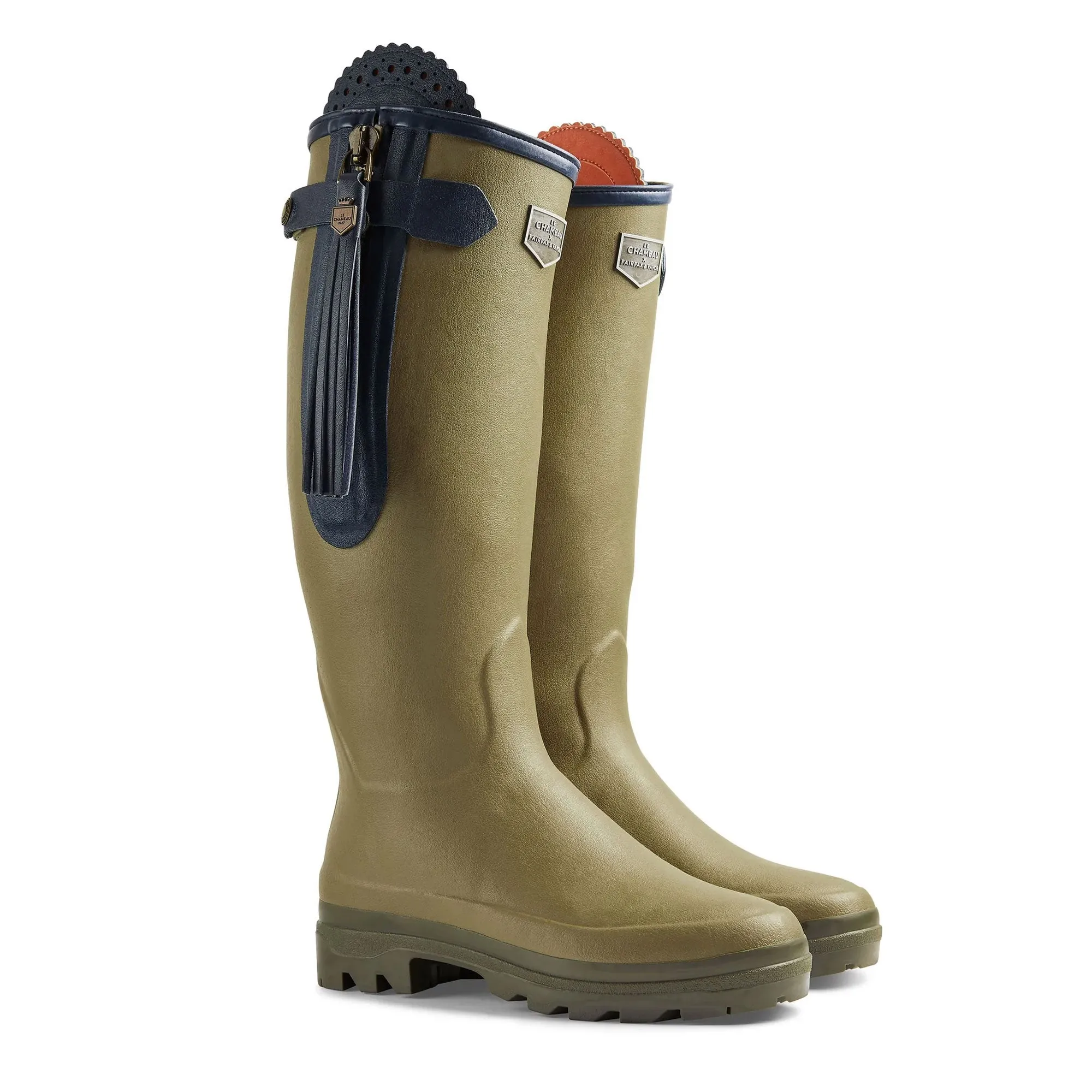 Le Chameau x Fairfax & Favor Ladies L'Alliance Neo Wellies