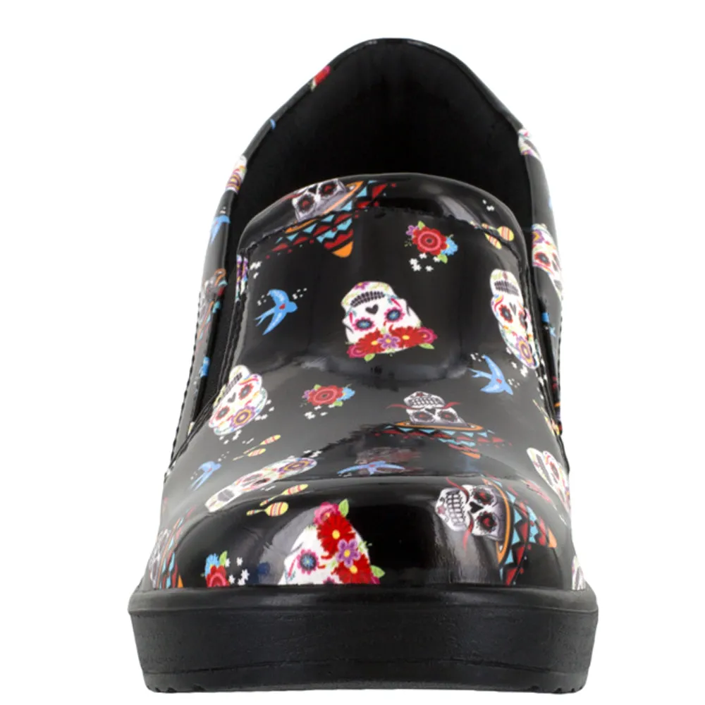 Leeza Slip Resistant Soft Toe Work Shoes