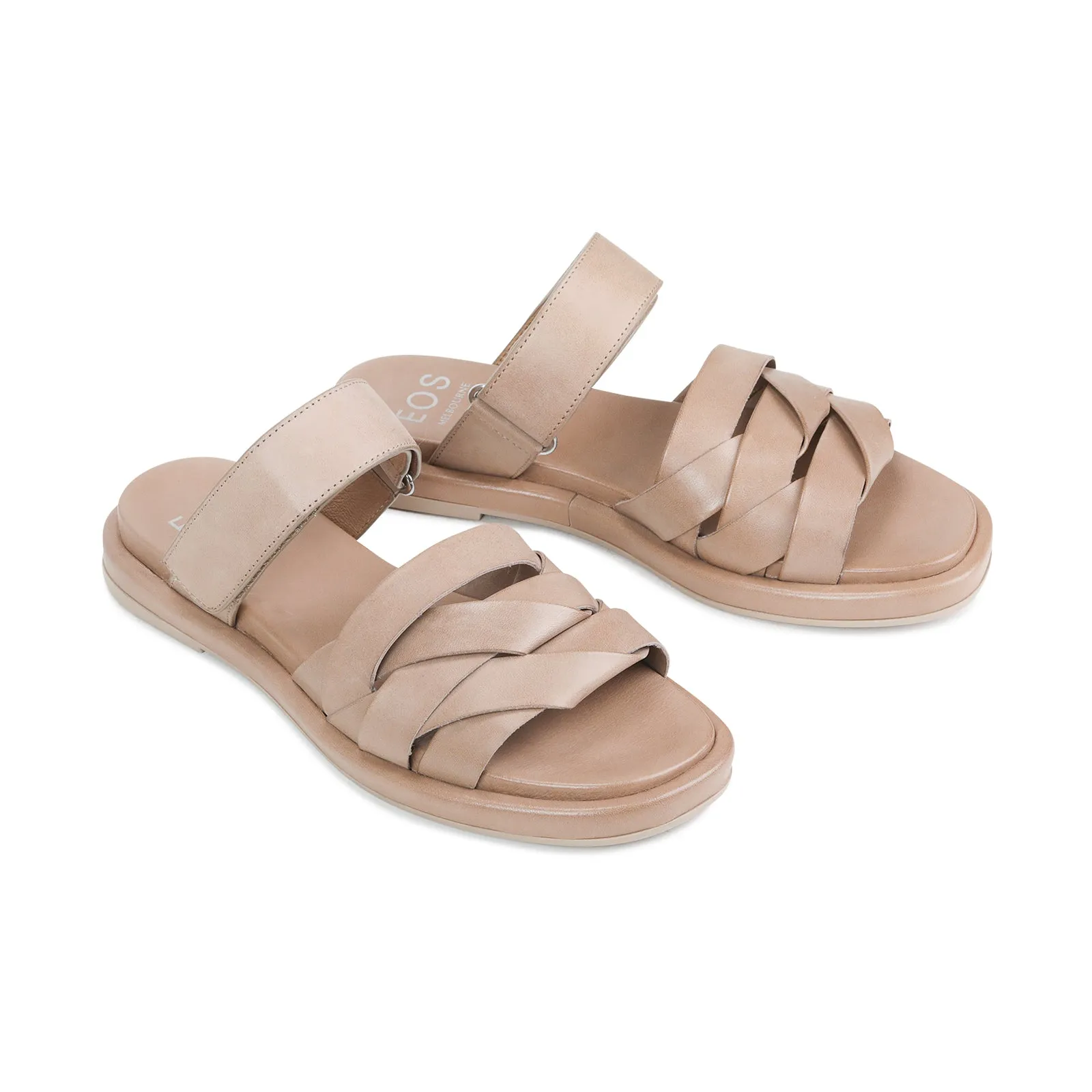 ORIANA SLIDES LEATHER