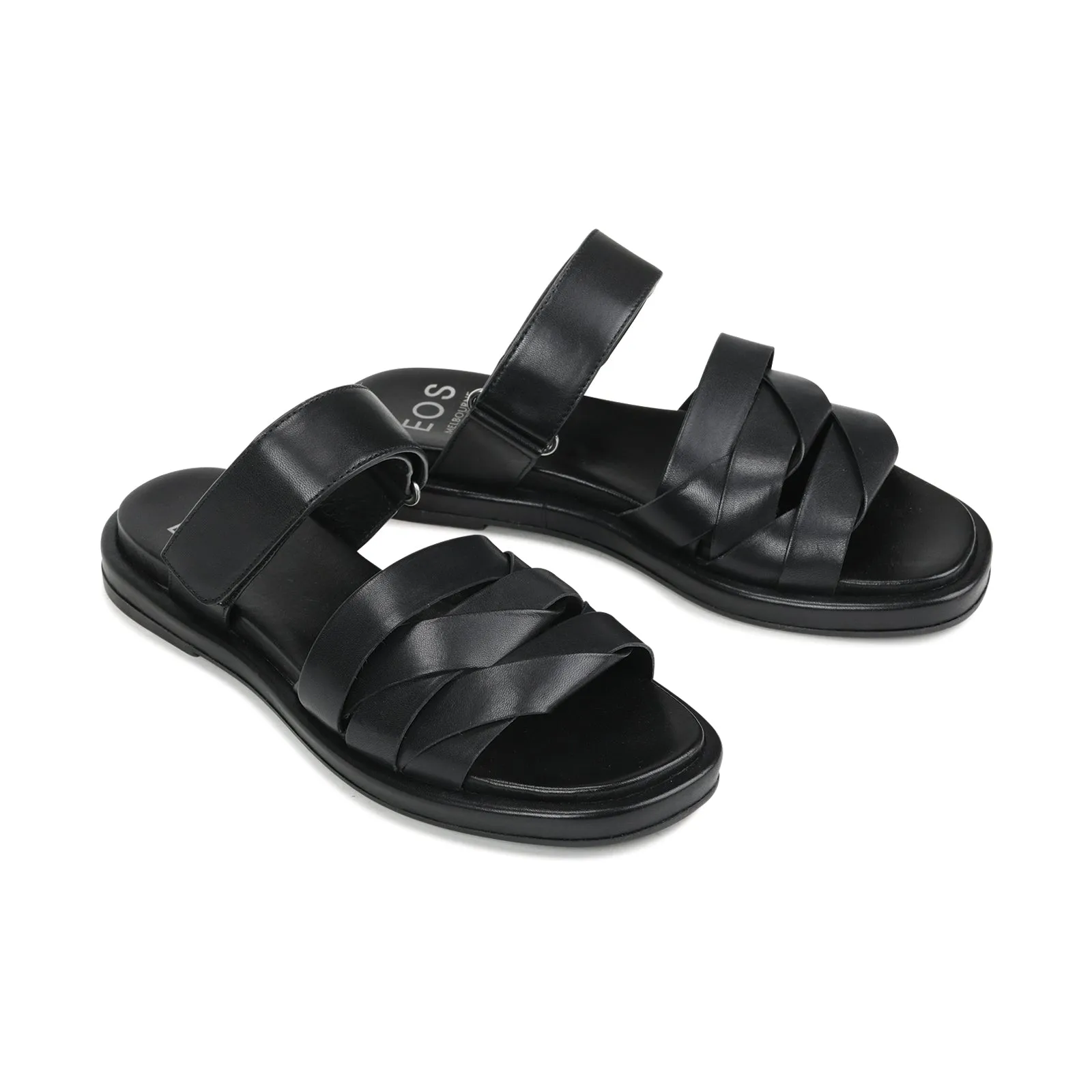 ORIANA SLIDES LEATHER