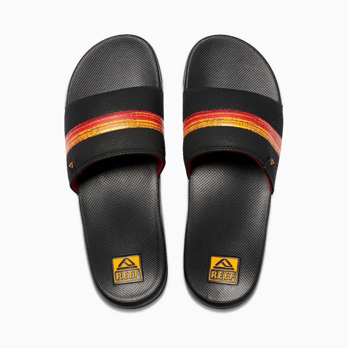 Reef One Slide Sandal-Sunset Stripe