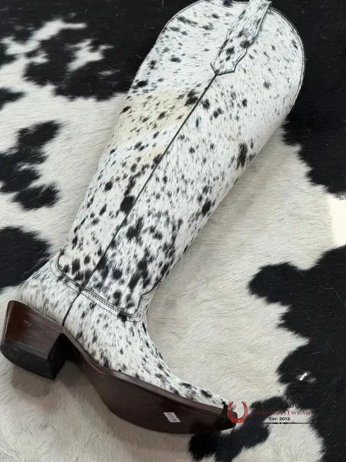 ROCK'EM GRANIZO PELO DE VACA SNIP TOE TALL BOOT