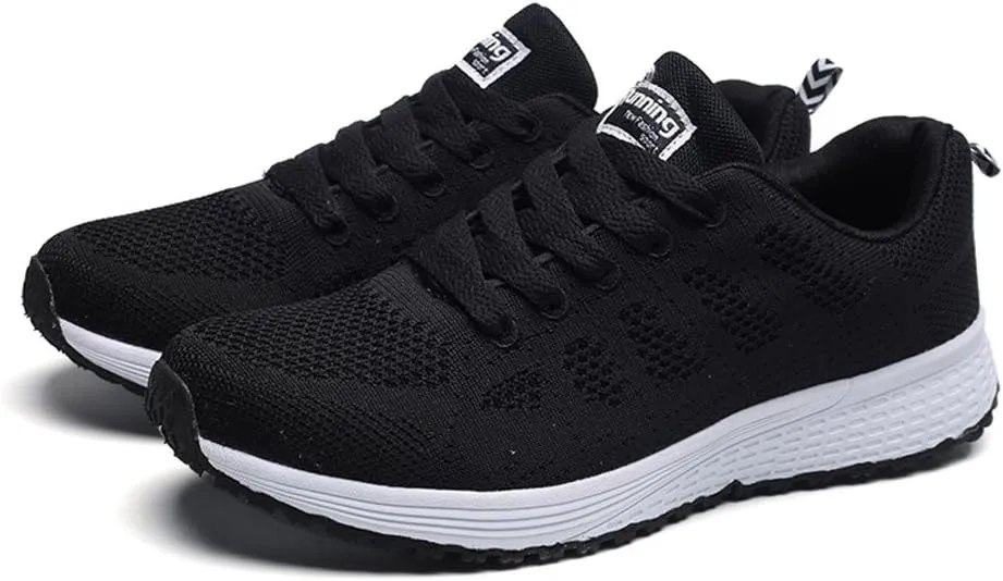Running Shoes Lightweight Tennis Shoes Non Slip Gym Lace Up Mens Running Shoes Breathable Men's Casual Shoes Fashion Sneakers 2025 Platform Tennis Shoe Cross Trainer Shoe