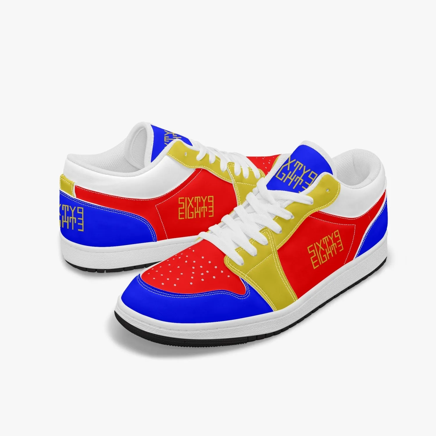 Sixty Eight 93 Logo Gold PHIL SENTLT1 Shoes