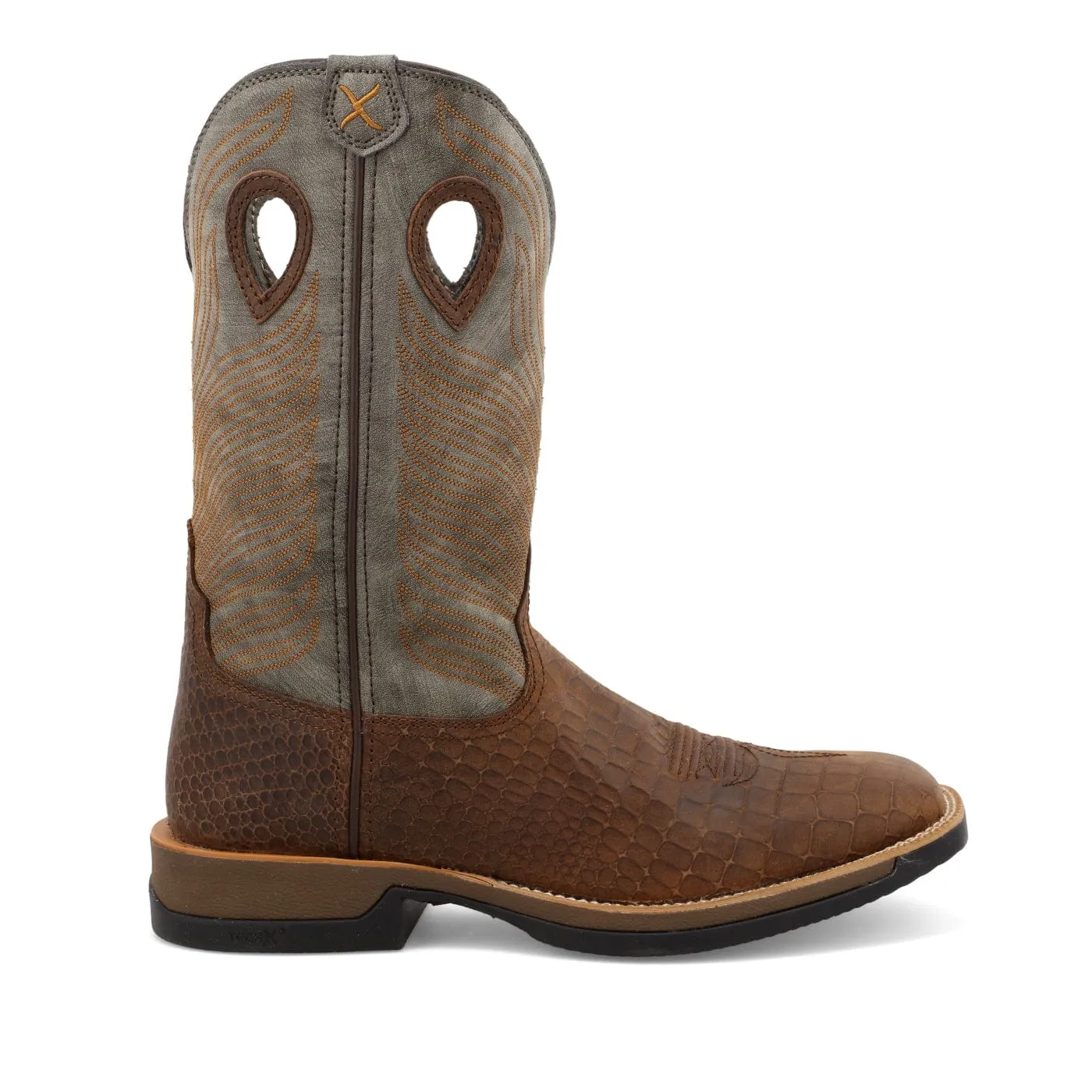 Twisted X Men's Brown & Grey Tech X Western Boot MXW0003