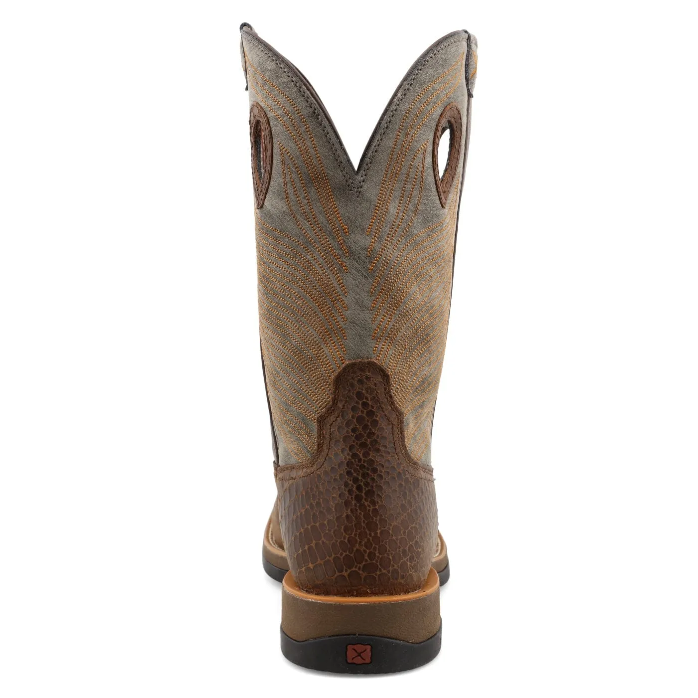 Twisted X Men's Brown & Grey Tech X Western Boot MXW0003