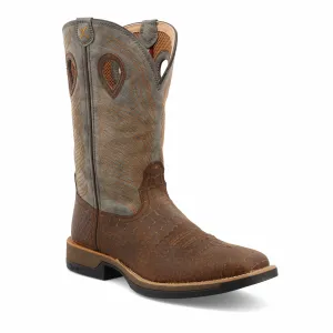 Twisted X Men's Brown & Grey Tech X Western Boot MXW0003