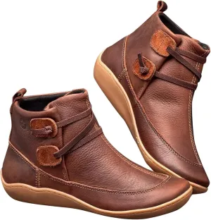 Winter Boots for Women Ankle Black Suede Booties Ladies Hiking Boots Ankle Bootie for Women with Heel Keep Warm Flat Bottom Chunky Low Heel Classic Pointed Toe
