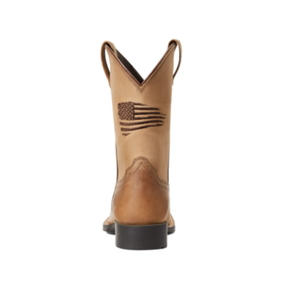 Youth Patriot Homestead Brown Western Boot 10039909